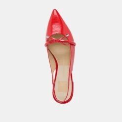 PAYGE FLATS CHILI CRINKLE PATENT(Payge Flats Chili Crinkle Patent) -Dolce Vita Shop DOLCEVITA FLATS PAYGE CHILICRINKLEPATENT 06