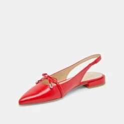 PAYGE FLATS CHILI CRINKLE PATENT(Payge Flats Chili Crinkle Patent) -Dolce Vita Shop DOLCEVITA FLATS PAYGE CHILICRINKLEPATENT 08