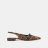 PAYGE FLATS LEOPARD SUEDE(Payge Flats Leopard Suede)