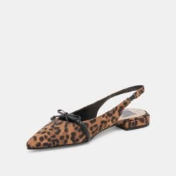 PAYGE FLATS LEOPARD SUEDE(Payge Flats Leopard Suede) -Dolce Vita Shop DOLCEVITA FLATS PAYGE LEOPARD SUEDE 08