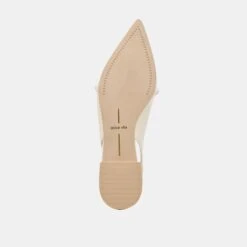 PAYGE FLATS OFF WHITE CRINKLE PATENT(Payge Flats Off White Crinkle Patent) -Dolce Vita Shop DOLCEVITA FLATS PAYGE OFFWHITECRINKLEPATENT 07