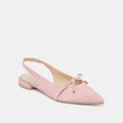 PAYGE FLATS PETAL PINK SUEDE(Payge Flats Petal Pink Suede) -Dolce Vita Shop DOLCEVITA FLATS PAYGE PETALPINKSUEDE 01