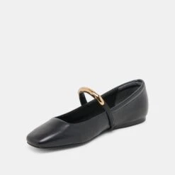 RADYA BALLET FLATS BLACK LEATHER(Radya Ballet Flats Black Leather) -Dolce Vita Shop DOLCEVITA FLATS RADYA BLACKLEATHER 08
