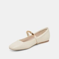 RADYA BALLET FLATS CREME LEATHER(Radya Ballet Flats Creme Leather) -Dolce Vita Shop DOLCEVITA FLATS RADYA CREMELEATHER 08