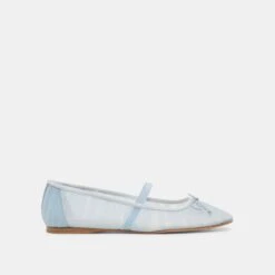 RAEVEN BALLET FLATS LIGHT BLUE TULLE(Raeven Ballet Flats Light Blue Tulle)