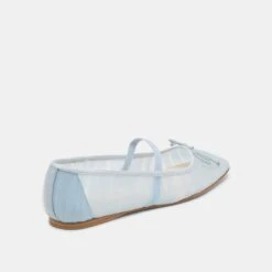 RAEVEN BALLET FLATS LIGHT BLUE TULLE(Raeven Ballet Flats Light Blue Tulle) -Dolce Vita Shop DOLCEVITA FLATS RAEVEN LIGHTBLUETULLE 03