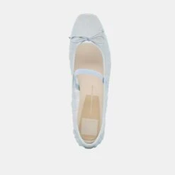 RAEVEN BALLET FLATS LIGHT BLUE TULLE(Raeven Ballet Flats Light Blue Tulle) -Dolce Vita Shop DOLCEVITA FLATS RAEVEN LIGHTBLUETULLE 06