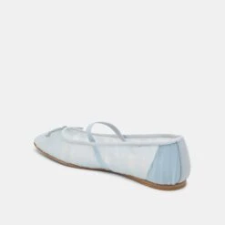 RAEVEN BALLET FLATS LIGHT BLUE TULLE(Raeven Ballet Flats Light Blue Tulle) -Dolce Vita Shop DOLCEVITA FLATS RAEVEN LIGHTBLUETULLE 09