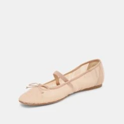RAEVEN BALLET FLATS PRALINE TULLE(Raeven Ballet Flats Praline Tulle) -Dolce Vita Shop DOLCEVITA FLATS RAEVEN PRALINETULLE 08