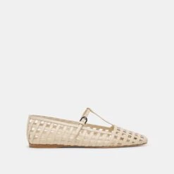 RAINS BALLET FLATS IVORY STELLA(Rains Ballet Flats Ivory Stella)