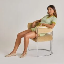 RAINS BALLET FLATS IVORY STELLA(Rains Ballet Flats Ivory Stella) -Dolce Vita Shop DOLCEVITA FLATS RAINS IVORYSTELLA ONFOOT 01