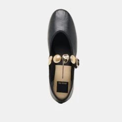 RELAN BALLET FLATS BLACK LEATHER(Relan Ballet Flats Black Leather) -Dolce Vita Shop DOLCEVITA FLATS RELAN BLACKLEATHER 06
