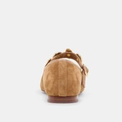 RELAN BALLET FLATS LT BROWN SUEDE(Relan Ballet Flats Lt Brown Suede) -Dolce Vita Shop DOLCEVITA FLATS RELAN LIGHTBROWNSUEDE 05