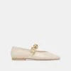RELAN BALLET FLATS OFF WHITE LEATHER(Relan Ballet Flats Off White Leather)