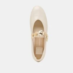 RELAN BALLET FLATS OFF WHITE LEATHER(Relan Ballet Flats Off White Leather) -Dolce Vita Shop DOLCEVITA FLATS RELAN OFFWHITELEATHER 06