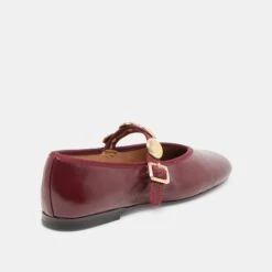 RELAN BALLET FLATS OXBLOOD LEATHER(Relan Ballet Flats Oxblood Leather) -Dolce Vita Shop DOLCEVITA FLATS RELAN OXBLOODLEATHER 03