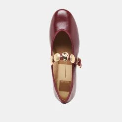 RELAN BALLET FLATS OXBLOOD LEATHER(Relan Ballet Flats Oxblood Leather) -Dolce Vita Shop DOLCEVITA FLATS RELAN OXBLOODLEATHER 06