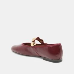 RELAN BALLET FLATS OXBLOOD LEATHER(Relan Ballet Flats Oxblood Leather) -Dolce Vita Shop DOLCEVITA FLATS RELAN OXBLOODLEATHER 08