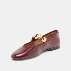 RELAN BALLET FLATS OXBLOOD LEATHER(Relan Ballet Flats Oxblood Leather) -Dolce Vita Shop DOLCEVITA FLATS RELAN OXBLOODLEATHER 09