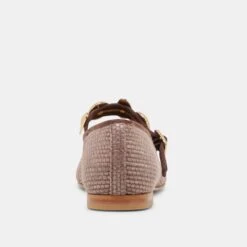 RELAN BALLET FLATS WALNUT RAFFIA(Relan Ballet Flats Walnut Raffia) -Dolce Vita Shop DOLCEVITA FLATS RELAN WALNUTRAFFIA 05