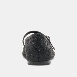 REYES CRYSTAL BALLET FLATS BLACK MESH(Reyes Crystal Ballet Flats Black Mesh) -Dolce Vita Shop DOLCEVITA FLATS REYESCRYSTAL BLACKMESH 05