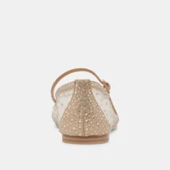 REYES CRYSTAL BALLET FLATS GOLD MESH(Reyes Crystal Ballet Flats Gold Mesh) -Dolce Vita Shop DOLCEVITA FLATS REYESCRYSTAL GOLDMESH 05