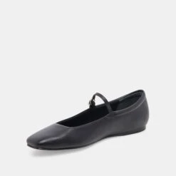 REYES BALLET FLATS BLACK LEATHER(Reyes Flats Black Leather) -Dolce Vita Shop DOLCEVITA FLATS REYES BLACKLEATHER 08 a4fec393 b110 4480 831f 5388b2dcaca5