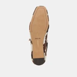 REYES BALLET FLATS COCOA TAURUS CALF HAIR(Reyes Flats Cocoa Taurus Calf Hair) -Dolce Vita Shop DOLCEVITA FLATS REYES COCOATAURUSCALFHAIR 07