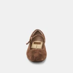 REYES BALLET FLATS DK BROWN SUEDE(Reyes Flats Dk Brown Suede) -Dolce Vita Shop DOLCEVITA FLATS REYES DKBROWNSUEDE 04