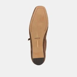 REYES BALLET FLATS DK BROWN SUEDE(Reyes Flats Dk Brown Suede) -Dolce Vita Shop DOLCEVITA FLATS REYES DKBROWNSUEDE 07