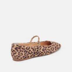 REYES BALLET FLATS DK LEOPARD SUEDE(Reyes Flats Dk Leopard Suede) -Dolce Vita Shop DOLCEVITA FLATS REYES DKLEOPARDSUEDE 03