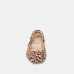 REYES BALLET FLATS DK LEOPARD SUEDE(Reyes Flats Dk Leopard Suede) -Dolce Vita Shop DOLCEVITA FLATS REYES DKLEOPARDSUEDE 04