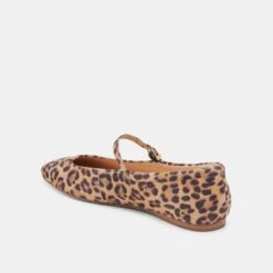 REYES BALLET FLATS DK LEOPARD SUEDE(Reyes Flats Dk Leopard Suede) -Dolce Vita Shop DOLCEVITA FLATS REYES DKLEOPARDSUEDE 09