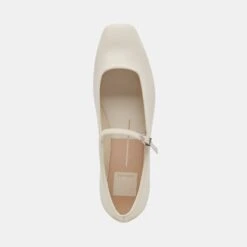 REYES BALLET FLATS IVORY LEATHER(Reyes Flats Ivory Leather) -Dolce Vita Shop DOLCEVITA FLATS REYES IVORYLEATHER 06