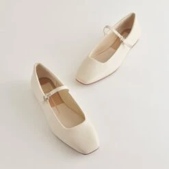 REYES WIDE BALLET FLATS IVORY LEATHER(Reyes Wide Ballet Flats Ivory Leather) -Dolce Vita Shop DOLCEVITA FLATS REYES IVORYLEATHER 3 67e06d12 a176 40a6 ac3a 20a27eac596e