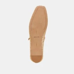 REYES WIDE BALLET FLATS LT NATURAL WOVEN RAFFIA(Reyes Wide Ballet Flats Lt Natural Woven Raffia) -Dolce Vita Shop DOLCEVITA FLATS REYES LTNATURALWOVENRAFFIA 07 94ba76b9 8db7 499b 9046 e76ec46d37ae