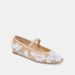 RHODIE BALLET FLATS NATURAL MULTI FLORAL SEQUIN(Rhodie Ballet Flats Natural Multi Floral Sequin) 14 RHODIE BALLET FLATS NATURAL MULTI FLORAL SEQUIN(Rhodie Ballet Flats Natural Multi Floral Sequin) -Dolce Vita Shop DOLCEVITA FLATS RHODIE NATURALMULTIFLORALSEQUIN 01