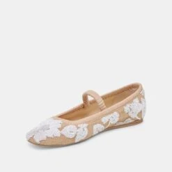 RHODIE BALLET FLATS NATURAL MULTI FLORAL SEQUIN(Rhodie Ballet Flats Natural Multi Floral Sequin) 18 RHODIE BALLET FLATS NATURAL MULTI FLORAL SEQUIN(Rhodie Ballet Flats Natural Multi Floral Sequin) -Dolce Vita Shop DOLCEVITA FLATS RHODIE NATURALMULTIFLORALSEQUIN 08