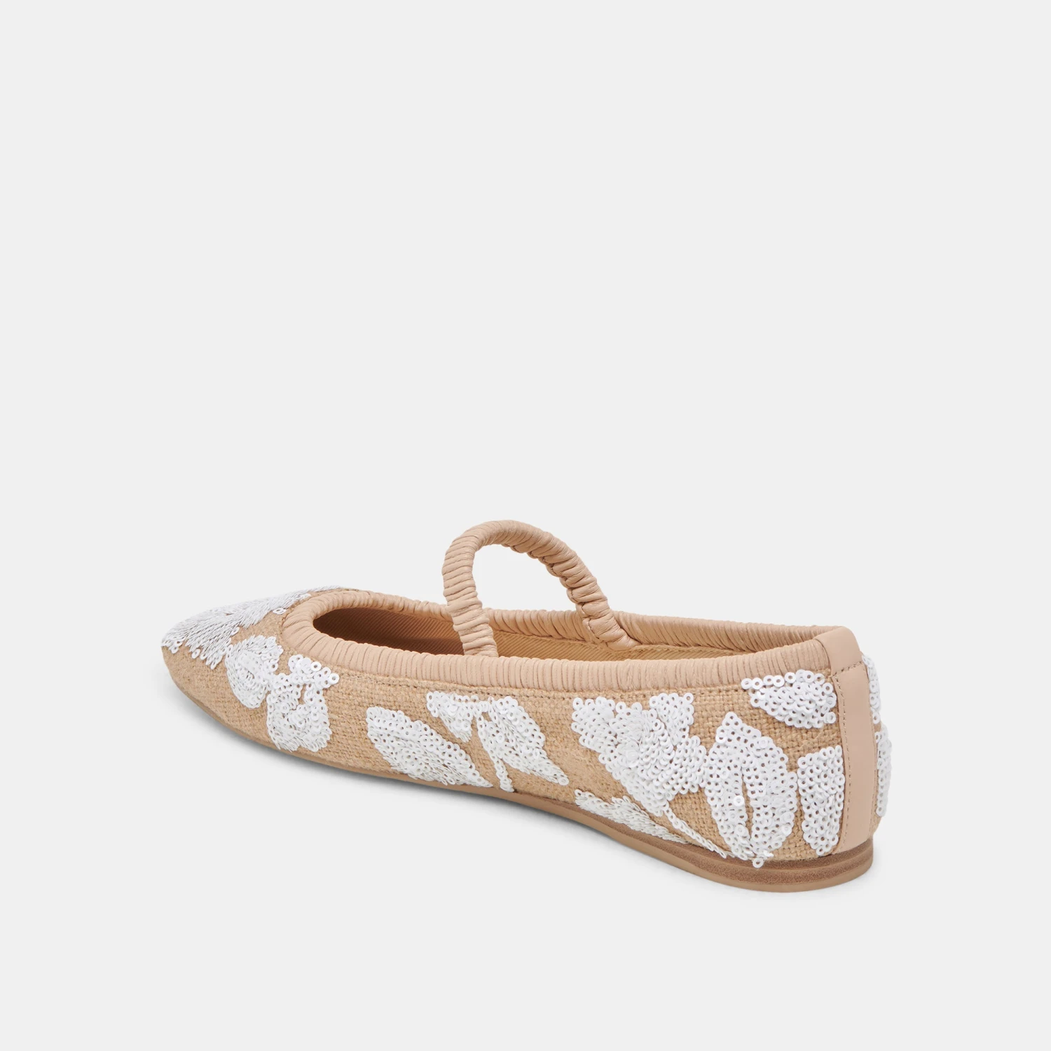 RHODIE BALLET FLATS NATURAL MULTI FLORAL SEQUIN(Rhodie Ballet Flats Natural Multi Floral Sequin) 8 RHODIE BALLET FLATS NATURAL MULTI FLORAL SEQUIN(Rhodie Ballet Flats Natural Multi Floral Sequin) - Image 8
