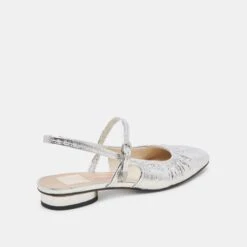 RIANNE FLATS SILVER DISTRESSED LEATHER - Re:vita(Rianne Flats Silver Distressed Leather 3ji1hcvmqm Resale) -Dolce Vita Shop DOLCEVITA FLATS RIANNE SILVER DISTRESSED LEATHER 03 ed273ac5 826c 41fe b9d7 12fa433a8c18