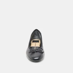 RITLA BALLET FLATS BLACK LEATHER(Ritla Ballet Flats Black Leather) -Dolce Vita Shop DOLCEVITA FLATS RITLA BLACKLEATHER 04