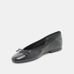 RITLA BALLET FLATS BLACK LEATHER(Ritla Ballet Flats Black Leather) -Dolce Vita Shop DOLCEVITA FLATS RITLA BLACKLEATHER 09
