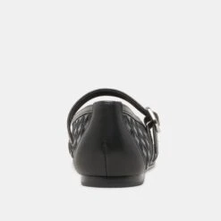 RODNI EYELET PERF BALLET FLATS BLACK LEATHER(Rodni Eyelet Perf Ballet Flats Black Leather) -Dolce Vita Shop DOLCEVITA FLATS RODNIEYELETPERF BLACKLEATHER 05