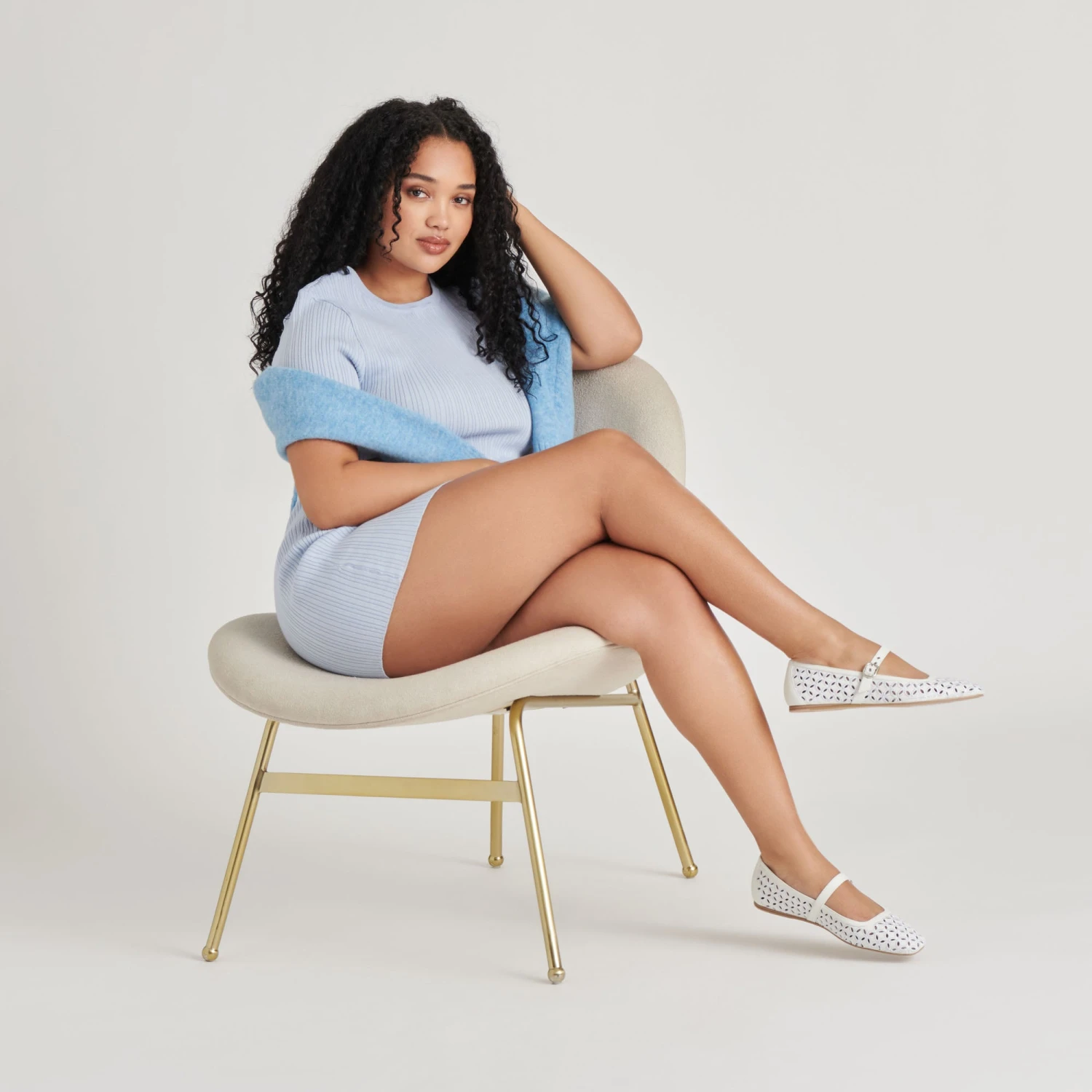 RODNI EYELET PERF BALLET FLATS TRUE WHITE LEATHER(Rodni Eyelet Perf Ballet Flats True White Leather) 7 RODNI EYELET PERF BALLET FLATS TRUE WHITE LEATHER(Rodni Eyelet Perf Ballet Flats True White Leather) - Image 7