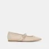 RODNI MESH BALLET FLATS CREME WOVEN MESH(Rodni Mesh Ballet Flats Creme Woven Mesh)
