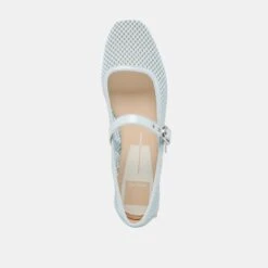 RODNI MESH BALLET FLATS LIGHT BLUE MESH(Rodni Mesh Ballet Flats Light Blue Mesh) -Dolce Vita Shop DOLCEVITA FLATS RODNIMESH LIGHTBLUEWOVENMESH 06