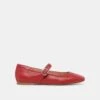 RODNI BALLET FLATS RED LEATHER - Re:vita(Rodni Ballet Flats Red Leather Resale)
