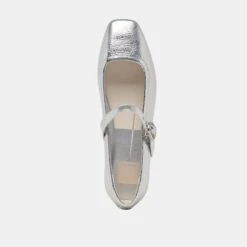 RODNI BALLET FLATS SILVER DISTRESSED LEATHER - Re:vita(Rodni Ballet Flats Silver Distressed Leather Resale) -Dolce Vita Shop DOLCEVITA FLATS RODNI SILVERDISTRESSEDLEATHER 06 c2717e76 973e 4b49 b1cc d49a3fd26d08