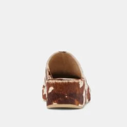 ROSITA FLATS COCOA TAURUS CALF HAIR(Rosita Flats Cocoa Taurus Calf Hair) -Dolce Vita Shop DOLCEVITA FLATS ROSITA COCOA TAURUS CALF HAIR 05