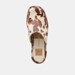 ROSITA FLATS COCOA TAURUS CALF HAIR(Rosita Flats Cocoa Taurus Calf Hair) -Dolce Vita Shop DOLCEVITA FLATS ROSITA COCOA TAURUS CALF HAIR 06